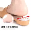 Almohadilla de talón de GEL para hombre y mujer, para piernas en X (hacia adentro y hacia afuera), almohadilla ortopédica de ocho caracteres, suave, autoadhesiva, ajuste de postura al caminar, almohadilla de media talla
