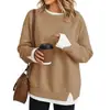 Outono de 2026 Nova Roupa Casual Feminina Moda Europeia e Americana Elegante Blusa Casual Estilosa Suéter Dois em Um