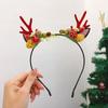 Natal chifre grampo de cabelo alce hairband clipe lateral festa foto adereços headband hairpin acessórios de cabelo cocar acessórios