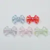Arco de Sinfonía Color Transparente Chapado AB Material para Manualidades de Joyería Hecha a Mano Cuentas Agujero Recto Acrílico Accesorios para Cadena de Teléfono Móvil