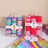 Faixa de Cabelo de Pelúcia com Elástico para Bebê Faixa de Cabeça Mola e Verão Meninas Anel de Polegar Fofo Não Machuca o Cabelo do Bebê Acessório de Cabeça Altamente Elástico
