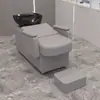 Ventas Directas de Fábrica de Camas para Lavar el Cabello, Calentadores de Agua Especializados para Salones de Belleza, Camas Integradas para Lavar el Cabello en Salones de Belleza, Camas de Cerámica para Lavar el Cabello