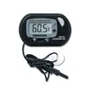 Tela LCD Digital Sensor Termômetro de Água para Aquário Controlador Acessórios com Fio para Tanque de Peixes Acessórios de Termômetro para Aquário