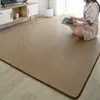 Alfombra de Verano de Doble Cara Sala de Estar Tatami Ventana Abuhardillada Dormitorio Esterilla Refrigerante Esterilla Kang Alfombra de Piso Anticaídas para Gateo de Bebés Japonesa