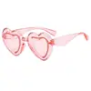 Comercio exterior transfronterizo PC montura completa gafas de sol de amor decoración de fiesta de moda gafas expansión gafas de sol de pan de amor