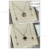 Colar de Moeda de Cobre Redonda V Gold Boge Moeda de Cobre Moeda Cheia de Diamante Concha Branca Escultura Fina CNC Colar de Temperamento para Mulheres Fabricante Atacado