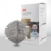 Mascarilla de carbón activado 3M 9541 KN95 con cinturón de punto, antiolor y antipolvo, mascarilla industrial con cinturón para las orejas