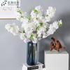 Cascada de Flores Artificiales Flor de Cerezo Nórdico Hogar Sala de Estar Proyecto Bonsái Decoración de Boda Flor Falsa Flor de Durazno Decorativa Flor de Cerezo