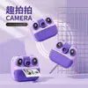 26 Nueva Cámara Instantánea Infantil Panda A08, una cámara infantil que puede tomar fotos, imprimirlas y grabar videos, perfecta para niñas