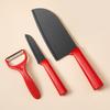 Juego de Cuchillos de Acero Inoxidable Cuchillo de Cocina Doméstico Afilado Cuchillo para Fruta Cuchillo Pelador Cuchillo para Verduras Cuchillo Pequeño Multifunción
