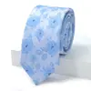 Nueva Corbata Casual para Hombre con Patrón Floral Geométrico Jacquard Multicolor Nudo Windsor para Ropa Formal de Negocios