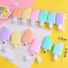 Plumón Resaltador con Forma de Helado para Dibujar, Marcar, Imprimir Logo, Papelería, Bolígrafos de Colores Creativos