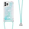 Adecuado para Funda de Teléfono Móvil Iphone14 13Pro Brillo Diagonal Anticaída Arena Movediza Cubierta Protectora Google 8 Funda Colorida