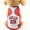 Ropa Nueva de Verano para Perros Ropa para Mascotas Chaleco para Perros Ropa de Baloncesto para Mascotas Chaleco de Fútbol Mundial