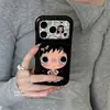 Capa de celular estilo coreano ins para menina de jade pequena aplicável Apple 17 iPhone 18promax novo 16 proteção à prova de queda