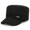 Gorra de Invierno para Hombre Estilo Papá Protección contra el Frío Protección para los Oídos Gorra de Copa Plana para Hombres de Mediana Edad y Mayores Abuelo Hombre Mayor Gorra Gruesa de Algodón Cálida con Terciopelo
