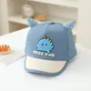 Gorra de béisbol nueva de estilo primavera y verano para niño, protección solar, sombrero para niños de 1 año, gorra de visera de dibujos animados de conejo linda estilo coreano