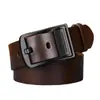 2026 Nuevo Cinturón Giratorio de Hebilla de Pin de Doble Cara para Hombre Versátil Moda de Negocios Cinturón de Cuero Casual para Hombre Cinturón de Hombre
