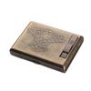 Caja de Cigarrillos Multifuncional Guipai Gp9029 Bronce con Encendedor, una Caja de Doble Uso Firma Grabada Personalizada Exclusiva