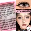 Kit de Extensão de Cílios Postiços Transfronteiriço Europeu e Americano, Novo Livro de Cílios DIY de Grande Capacidade, Cílios Segmentados, Fábrica de Pingdu