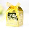 Caja de Dulces Dorada Hueca para Boda de Oro Festival de Comercio Exterior Transfronterizo Caja de Embalaje de Boda Palacio de la Luna Caja de Papel Flor de Ventana En Stock