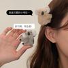 Clip de sujeción pequeño de koala de felpa para otoño e invierno, clip de dibujos animados lindo para niños, tocado, se mueve, los mismos accesorios para el cabello, no dañan el clip para el cabello