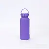Bolso Bandolera Simple Transfronterizo Taza de Montañismo Olla Espacial Termo de Acero Inoxidable 304 Bolso Bandolera Base de Silicona Tetera Deportiva para Agua