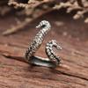 Amazon venta caliente transfronteriza anillo de pulpo tentáculo para pareja anillo de animal unisex anillo de ganchillo