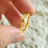 Anillo de Flor de Rosa Envuelto en Serpiente, Anillo de Rosa y Serpiente, Regalo de Cumpleaños Año del Zodíaco, Venta al por Mayor Versátil y a la Moda