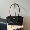 Bolsas para Mujer Estilo Coreano Moda de Moda Bolso de Axila 2025 Nueva Textura Maletín de Trabajo Ropa de Trabajo Bolso de Hombro Casual