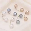 Hebilla de Perla Anti-Exposición para Ceñir la Cintura, Broche Hebilla de Perla con Pasador de Ángulo Recto, Hebilla Decorativa para Cárdigan, Abrigo, Vestido, Hebilla de Bufanda al por Mayor