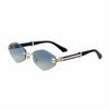 Nuevas Gafas de Sol sin Marco en Forma de Diamante de Moda para Hombre, Protección Solar, Gafas de Alta Gama para Conducir al Aire Libre, Gafas Transfronterizas