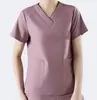 Nuevos modelos de uniformes quirúrgicos, ropa de trabajo para médicos, batas quirúrgicas antisalpicaduras, en stock al por mayor, cuello en V, directo del fabricante