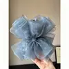 Pinza de Plátano de Malla Esponjosa~Vibras Perezosas Estilo Hong Kong 2026 Nuevo Pinza de Moda para el Cabello Accesorio de Moda para el Cabello