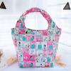 Nova Bolsa Térmica Grande de Lancheira Impermeável com Desenhos Isolamento Térmico Bolsa de Gelo para Conservação de Sorvete Bolsa de Mão Térmica para Saída Piquenique