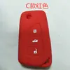 Funda de silicona para control remoto y llave de Toyota Corolla Highlander Ralink RAV4 Prado Crown