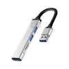 Estación de acoplamiento USB cuatro en uno para computadora Apple hub multi-interfaz otg tipoc estación de expansión de alta velocidad