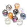 Contas Soltas de Vidro Cristal de Morango Furo Horizontal 16mm Acessórios para Joias com Contas Grampo de Cabelo DIY Artesanal Acessórios de Vidro