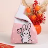 Bolsa Tejida Festival de Mediados de Otoño Bolsa de Regalo para Pastel de Luna Bolsa de Regalo Festivo Bolsa de Regalo para Empresa Se Puede Imprimir Logo Venta Directa de Fábrica