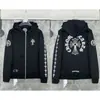 Comercio Exterior Transfronterizo 2026 Verano Nuevo Estilo Sudadera con Estampado de Cruz Sudadera con Capucha y Cremallera para Pareja Chaqueta Moderna Casual Marca