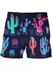 Pantalones de impresión digital 3D personalidad suelta moda transpirables coloridos estampado de plantas 2024 explosiones transfronterizas