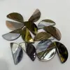 Pendientes redondos de madera geométricos pendientes de clip para oreja material de accesorios de joyería para orejas hechos a mano diy