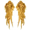 Asas de Anjo Pequenas Flor de Renda Solúvel em Água Padrão de Asas Bordadas Acessórios de Renda DIY Aplique Multicamadas Indústria Pesada