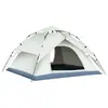 Tienda de Doble Capa para Acampar al Aire Libre, Tienda de Montaje Rápido para 2-3-4 Personas, Equipo de Camping Familiar, Tienda de Campaña Conveniente