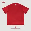 Camiseta Básica Pesada para Hombre de Algodón 100% 305g, Marca de Moda Camiseta Holgada Estilo Americano, Color Sólido Manga Corta para Adolescentes.