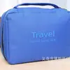 Bolsa de cosméticos de viaje multifuncional de estilo coreano, nueva bolsa de lavado impermeable gruesa de tela Oxford, bolsa de almacenamiento colgante