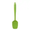 Espátula de silicona alimentaria en stock espátula T de silicona integrada espátula para hornear pasteles espátula herramienta cuchillo para mezclar