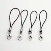 Acessórios para Joias DIY Cordão Preto Liso com Fecho Lagosta 302 Pingente de Boneca Cordão para Celular Materiais Artesanais