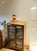 Gabinete de Almacenamiento para Uñas Artísticas de Documentos A4 Cajón Plano Tipo Cosméticos Esmalte de Uñas Repostería Amasado Granos Pegatinas Acero Almacenamiento