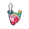 Desenho Animado Anime Periférico Rosa Fofo Kirby Acessórios Pingente Broche Acessório Broche de Metal